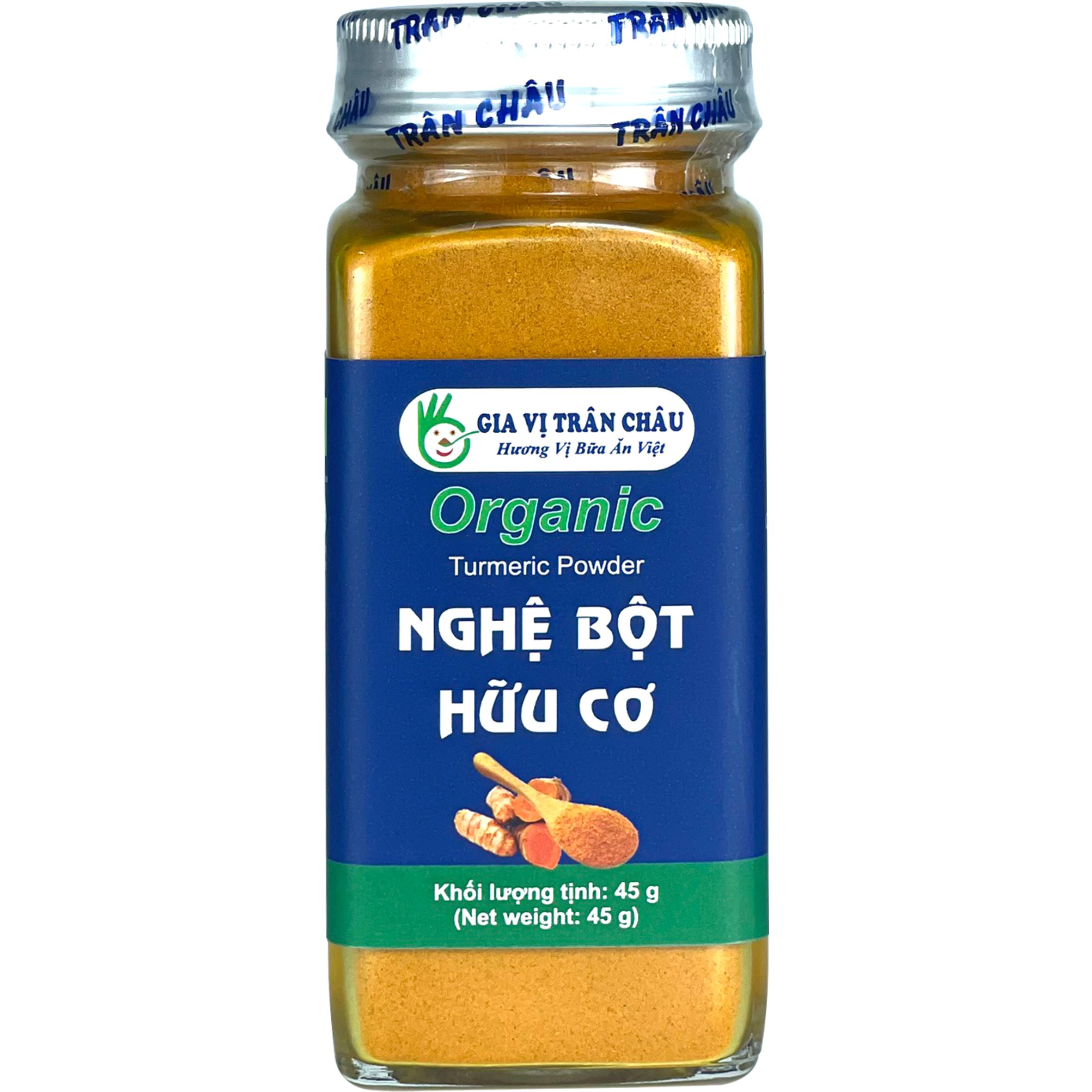 Nghệ Bột Hữu Cơ Trân Châu 45g