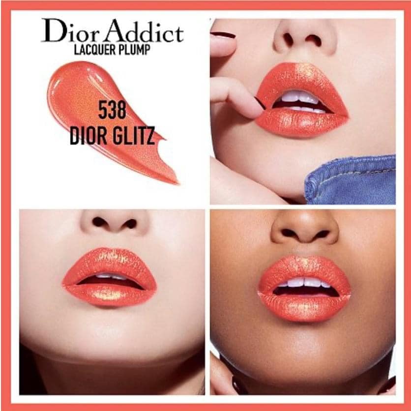 Son Dior 327 Glitteratti Addict Lacquer Plump Màu Hồng Ấm  Son Dior